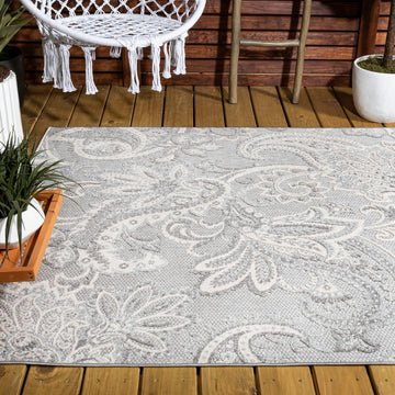 Gordes Paisley High-low Indoor/outdoor Area Rug